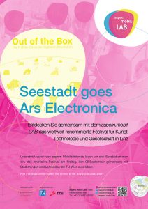 Plakat Seestadt goes Ars Electronica